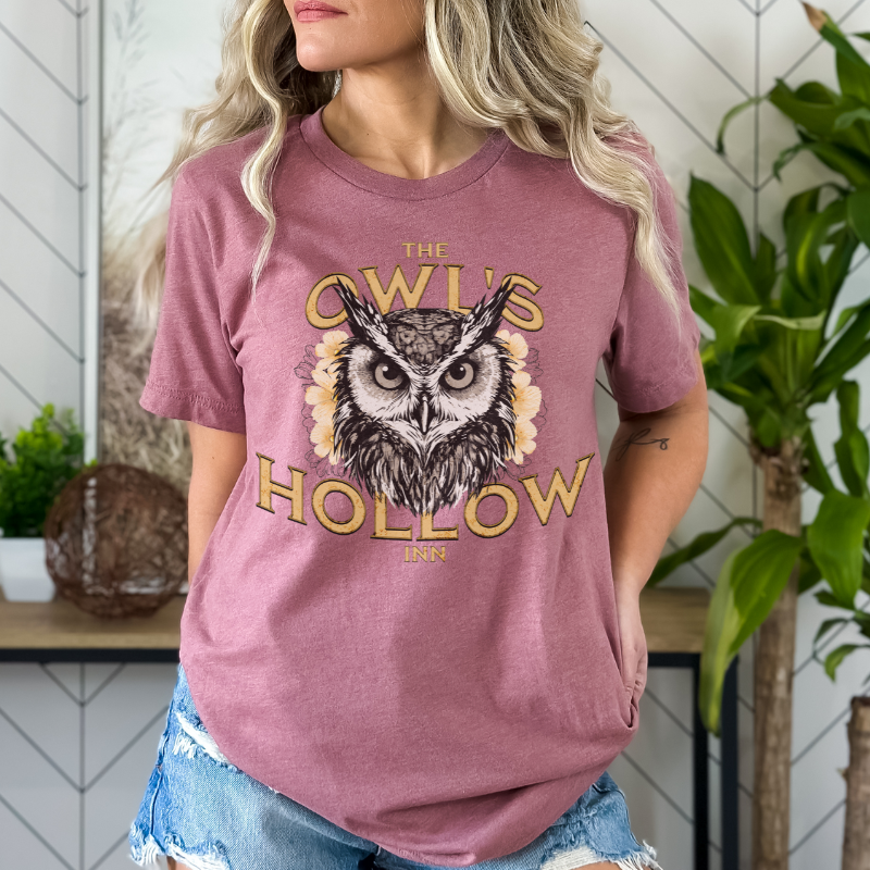 Owl's Hollow Inn T-shirt | The Road of Bones