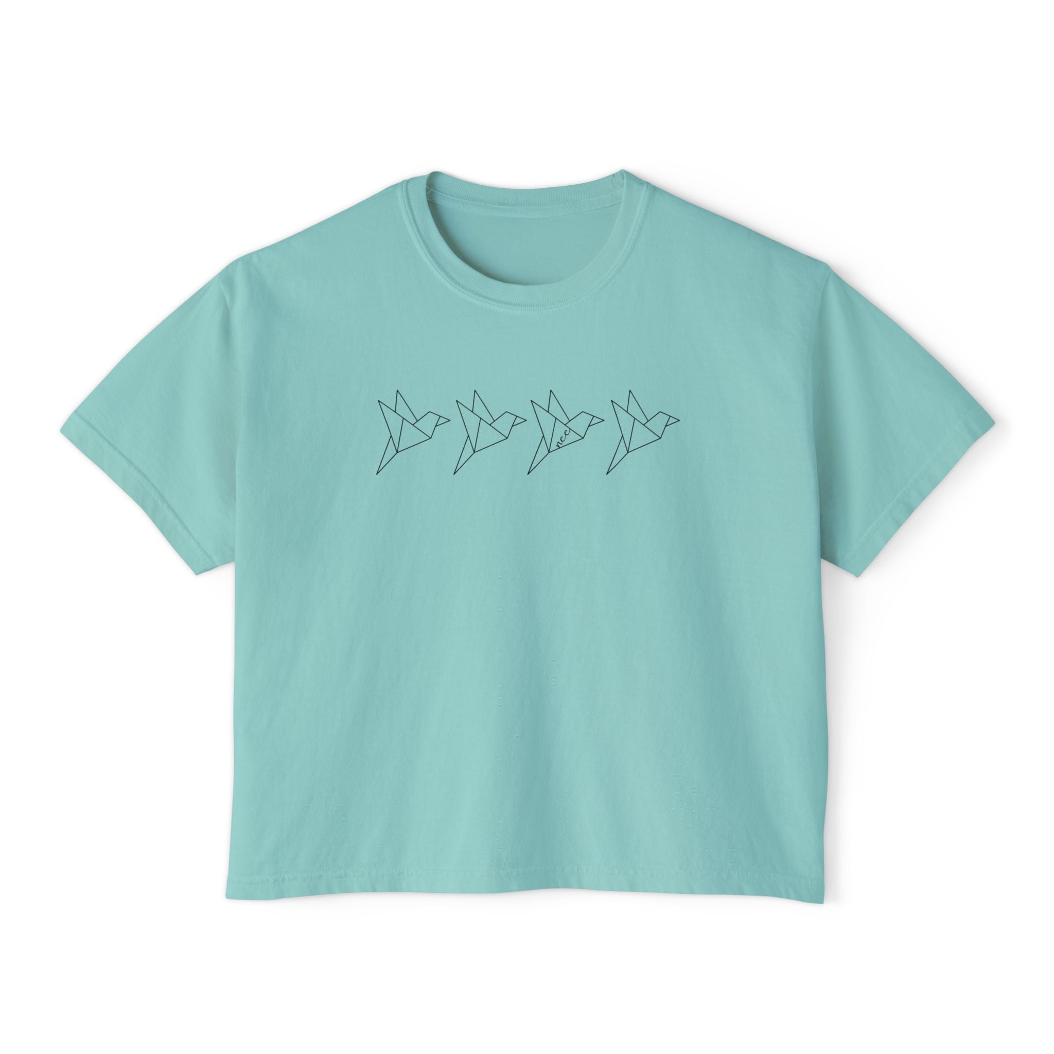 Parchment Larks Crop Top