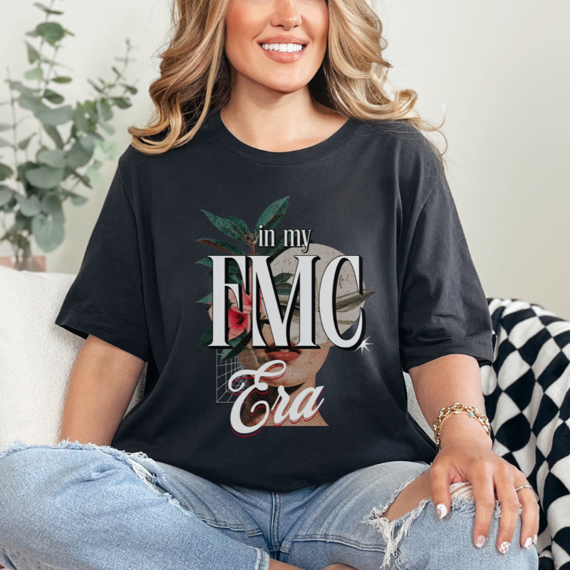 In my FMC Era T-shirt