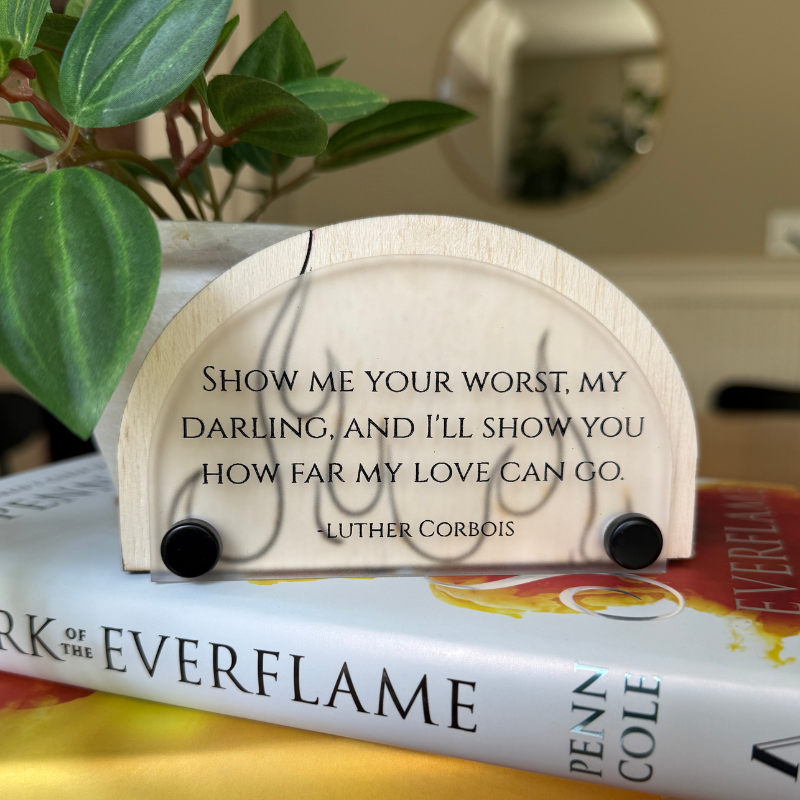 My Darling Bookshelf Sign | Kindred's Curse Saga