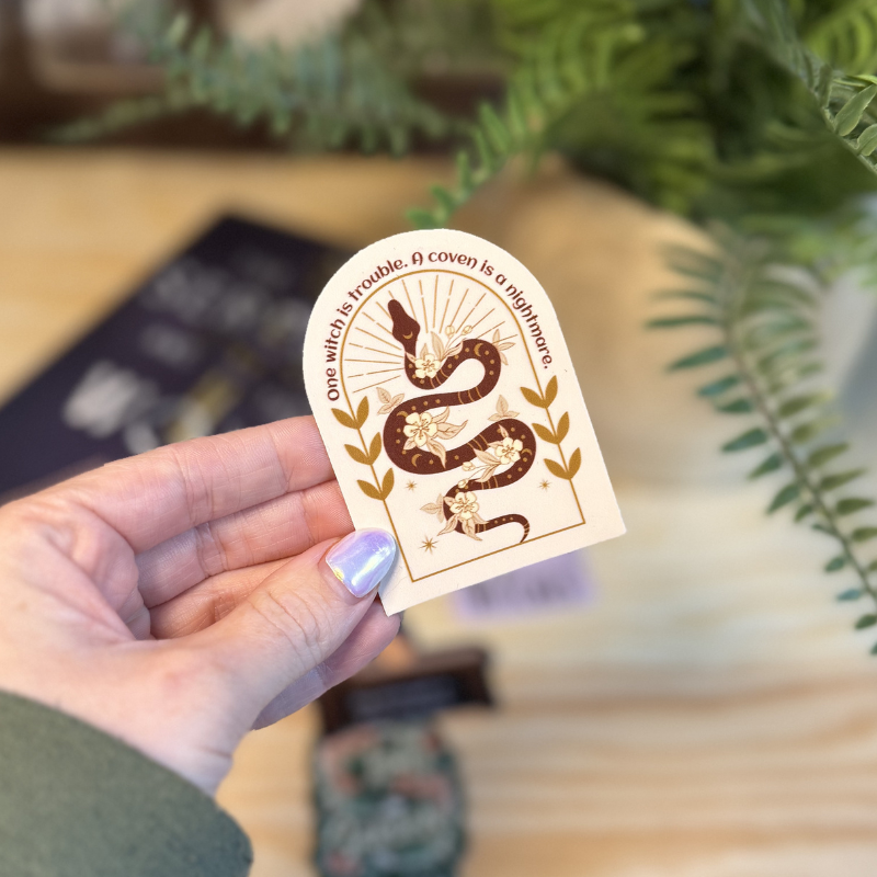 The Serpent and the Wolf Vinyl Stickers