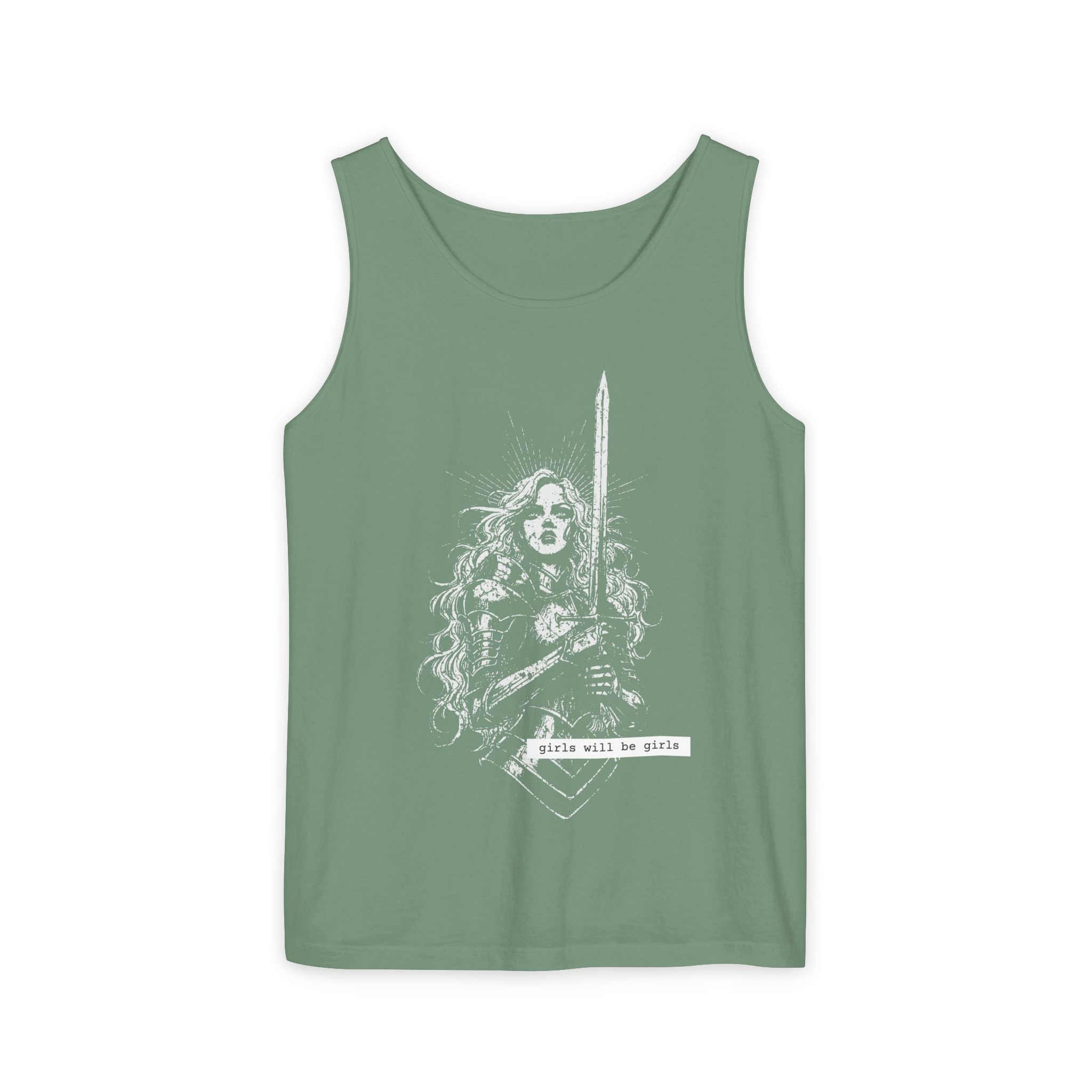 Lady Knight Tank Top | Girls will be Girls
