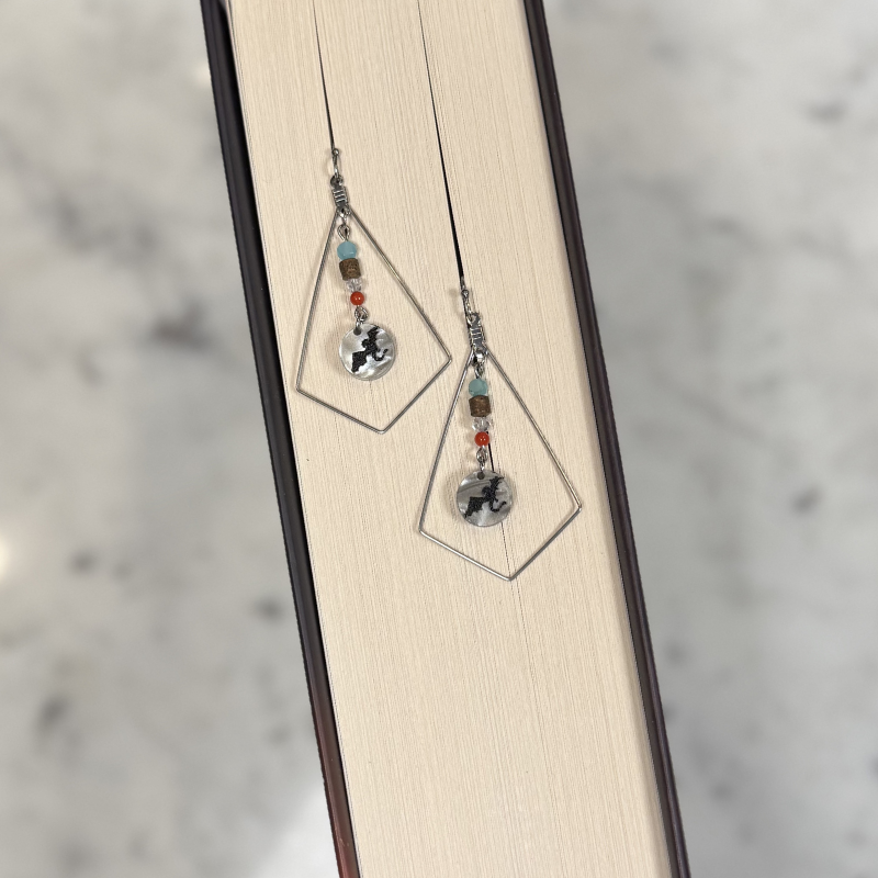 Elemental Bead Earrings | When the Moon Hatched