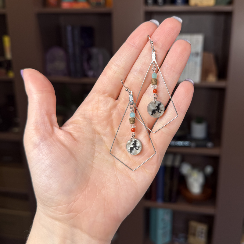 Elemental Bead Earrings | When the Moon Hatched
