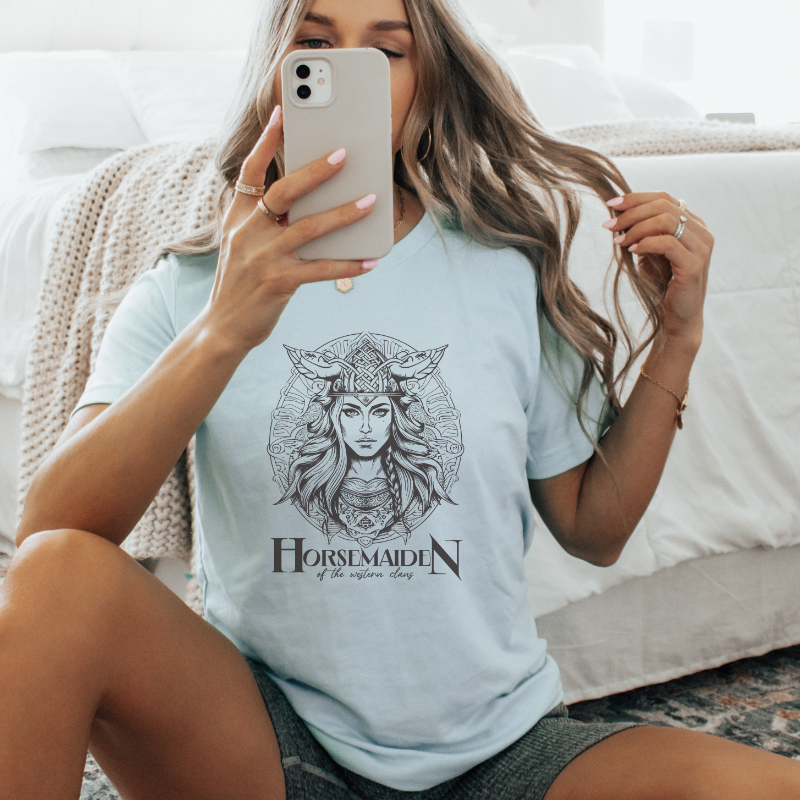 Horsemaiden Tee | The Road of Bones