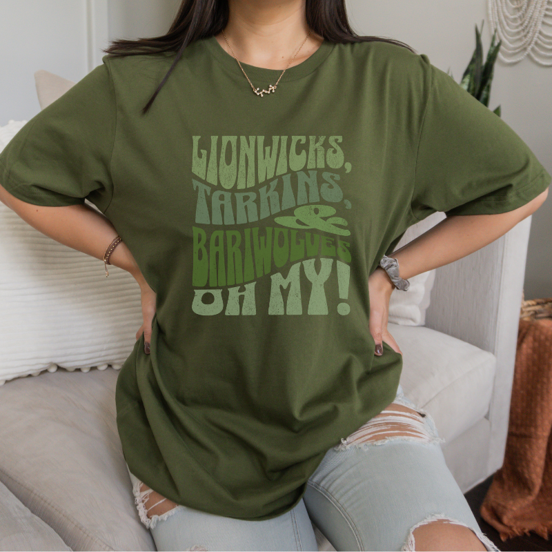 Monsters Oh My! T-shirt | Shield of Sparrows