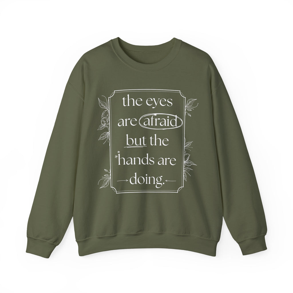 Eyes and Hands Sweatshirt | The Road of Bones