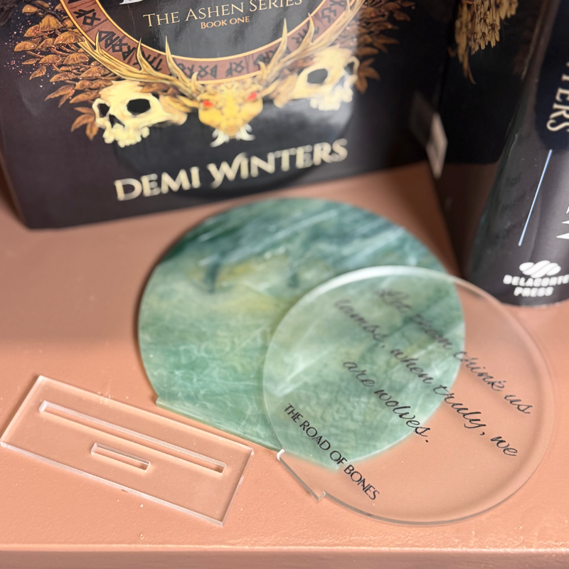 Lambs and Wolves Bookshelf Sign | The Road of Bones