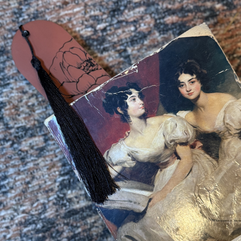 Barely Tolerable Vegan Leather Bookmark