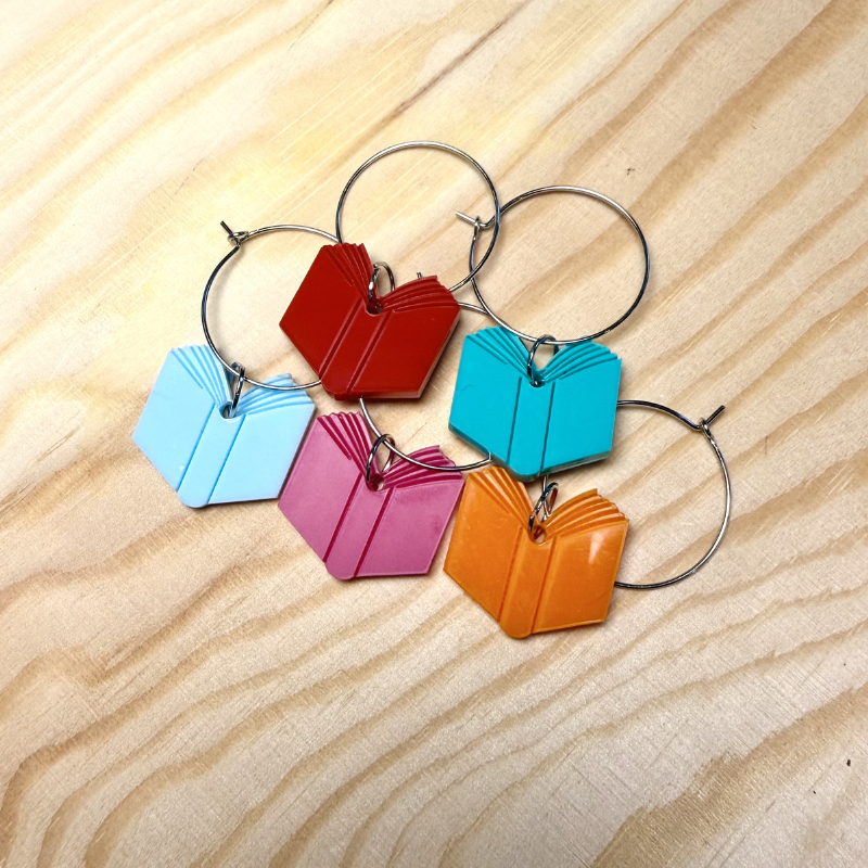 Romantasy Wine Charms