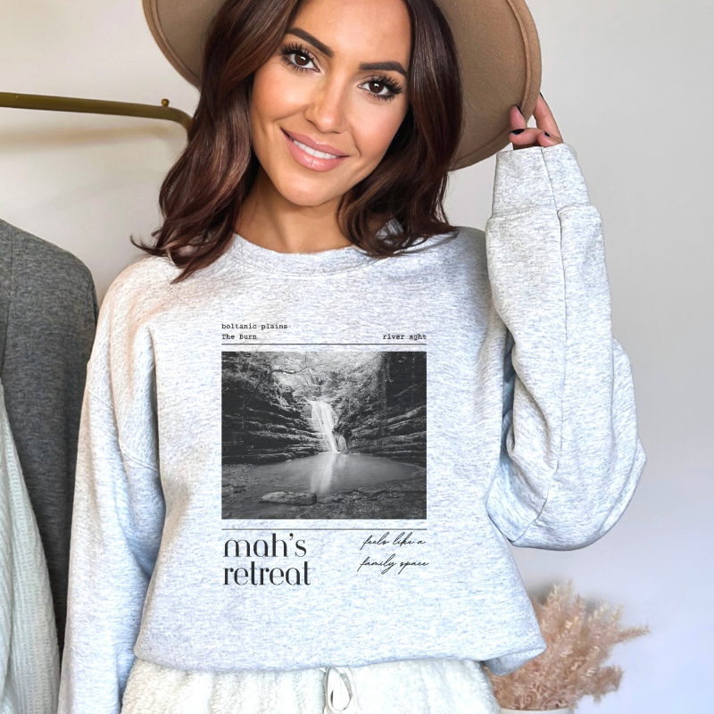 Mah's Retreat Sweatshirt | When the Moon Hatched