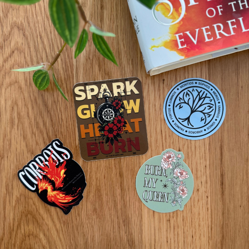 Kindred's Curse Saga Vinyl Stickers