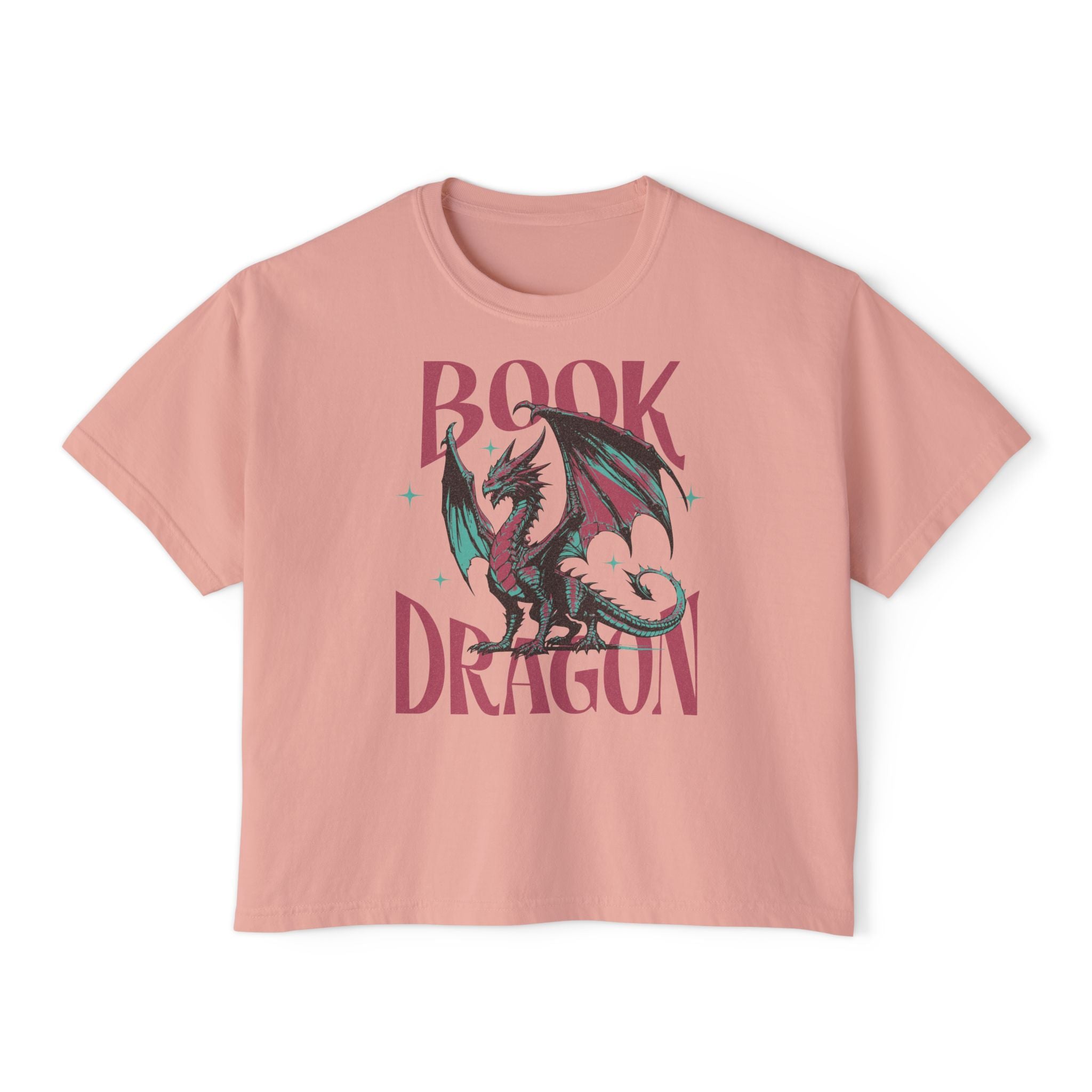 Book Dragon Crop Top