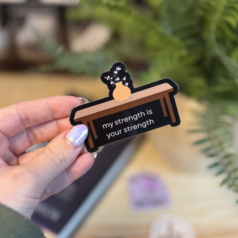 The Serpent and the Wolf Vinyl Stickers