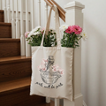 Aqua Tofana Canvas Tote | Girls Will Be Girls
