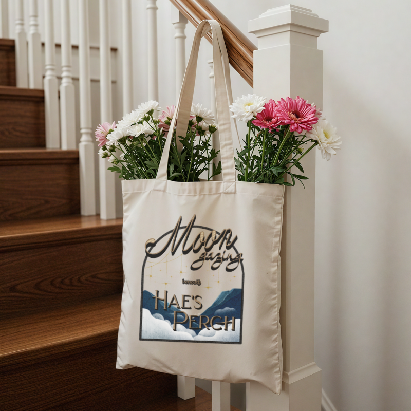 Hae's Perch Tote bag | When the Moon Hatched