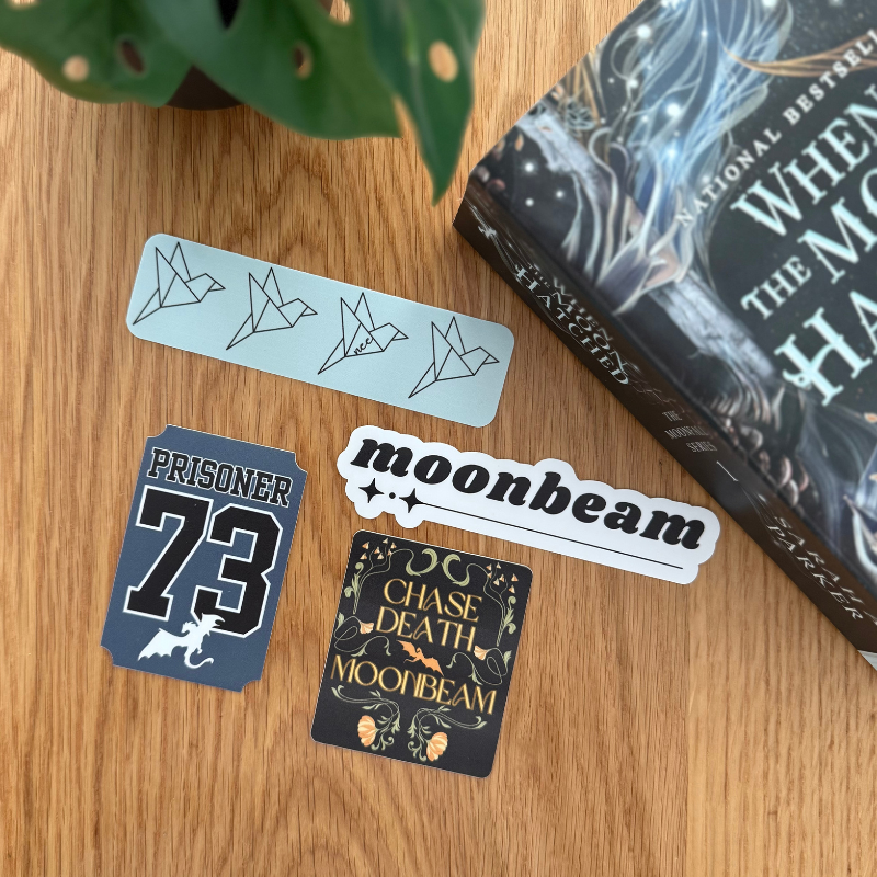 When the Moon Hatched Vinyl Stickers