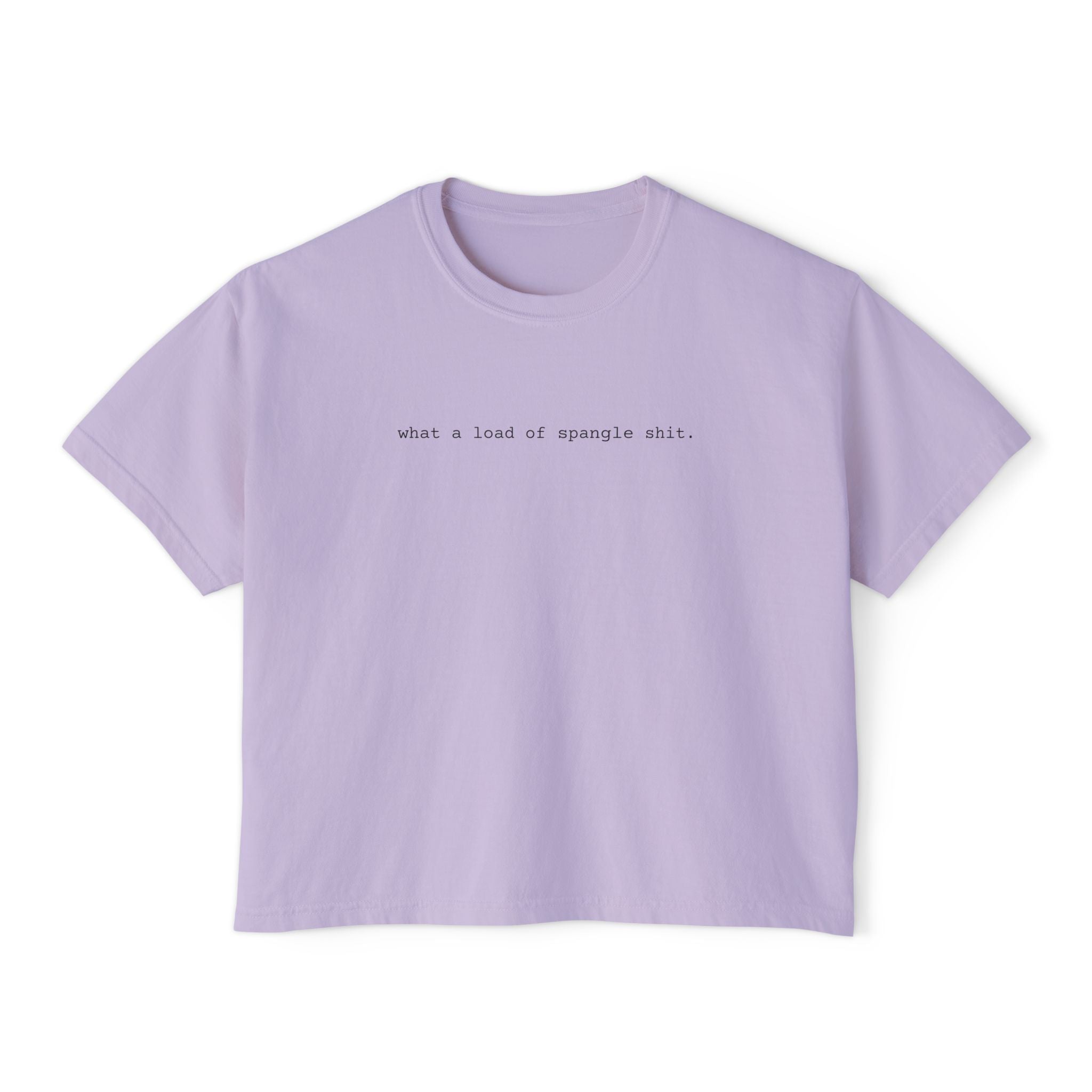 Spangle Shit Crop Top | When the Moon Hatched