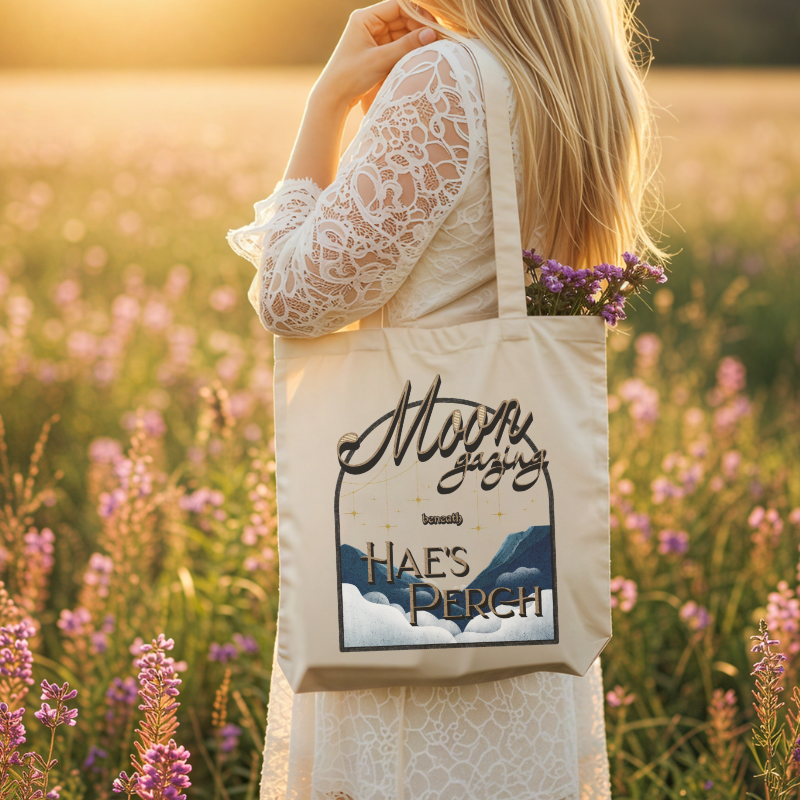 Hae's Perch Tote bag | When the Moon Hatched