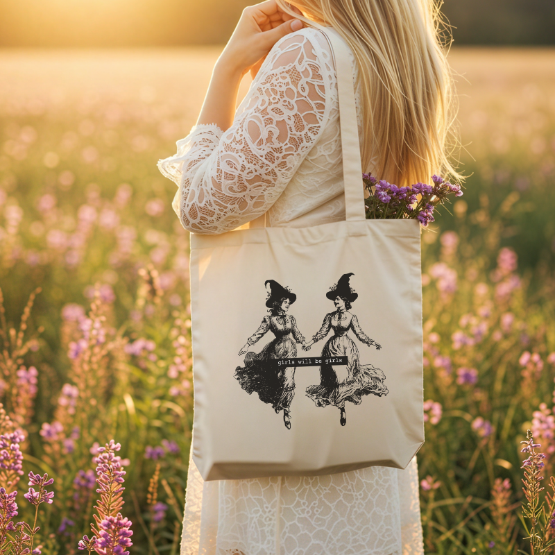 Witches Canvas Tote | Girls Will Be Girls