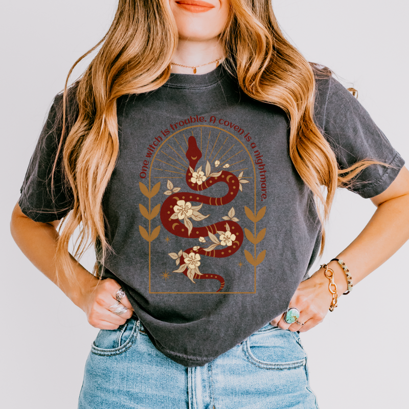 One Witch is a Problem Crop Top | The Serpent and the Wolf
