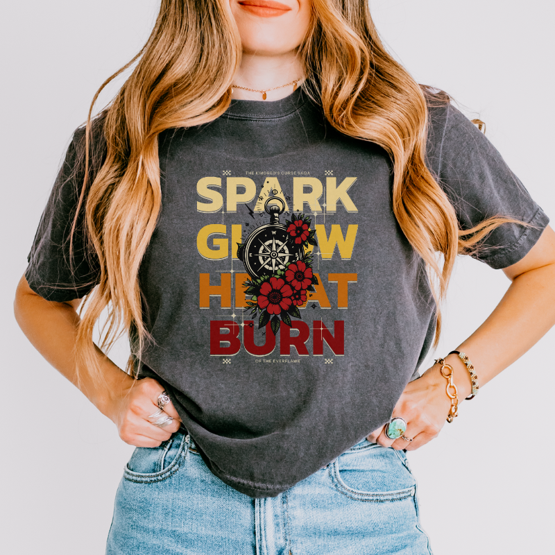 Spark Glow Heat Burn Crop Top | Kindred's Curse Saga