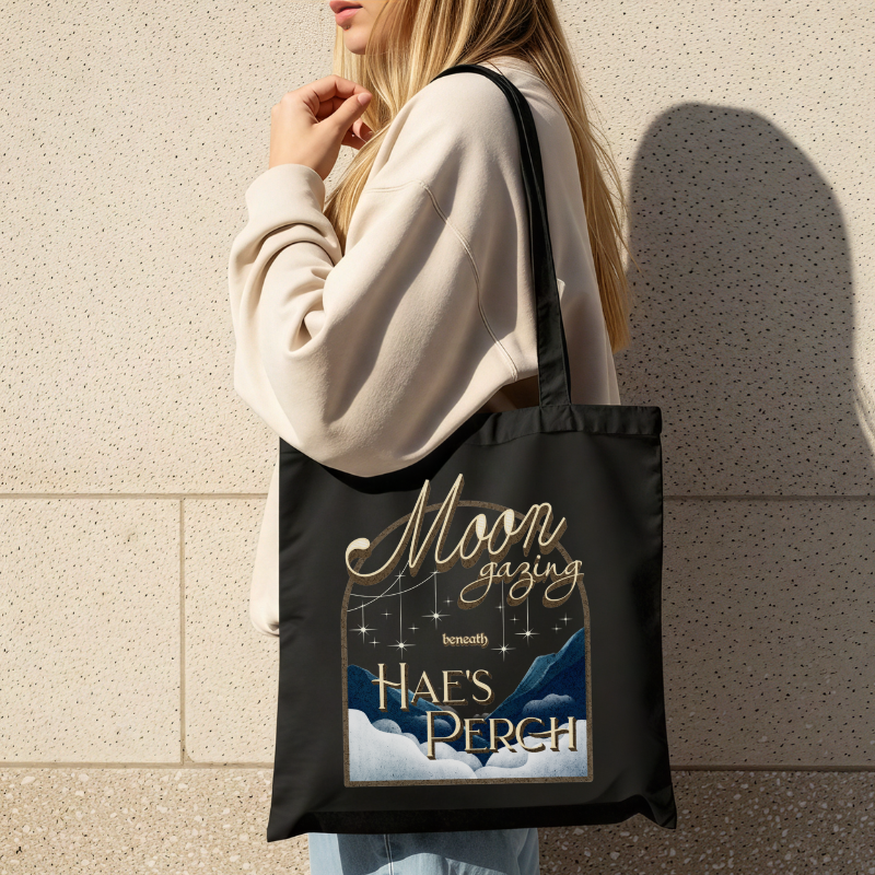 Hae's Perch Tote bag | When the Moon Hatched
