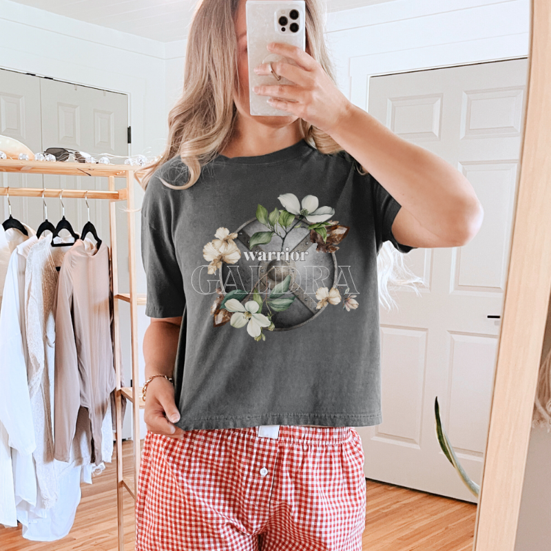 Warrior Galdra Crop Top | The Road of Bones