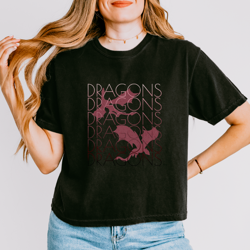Dragons Crop Top