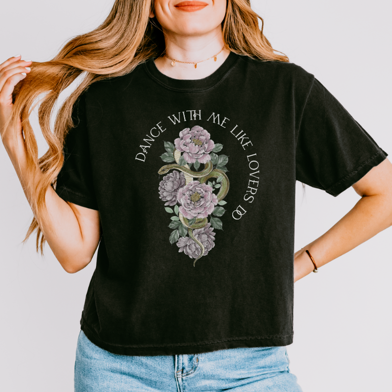 Dance with Me  Crop Top | The Serpent and the Wolf