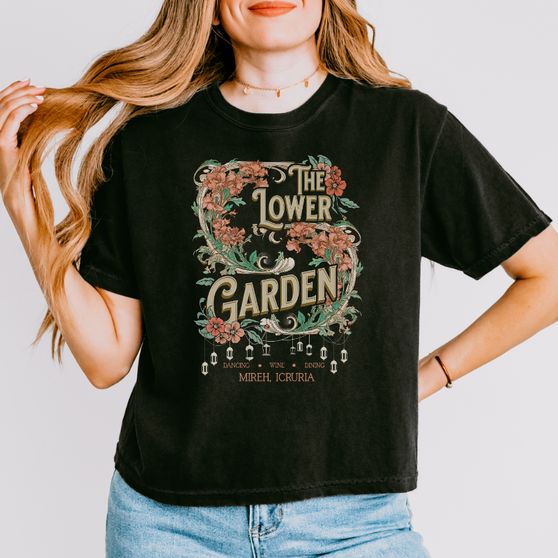 Lower Garden Crop Top | The Serpent and the Wolf