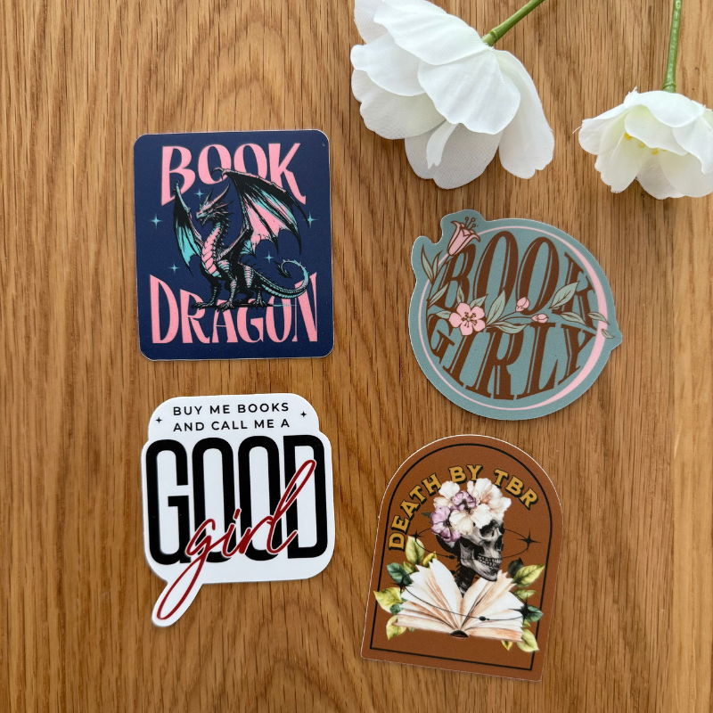 Bookish Vinyl Stickers