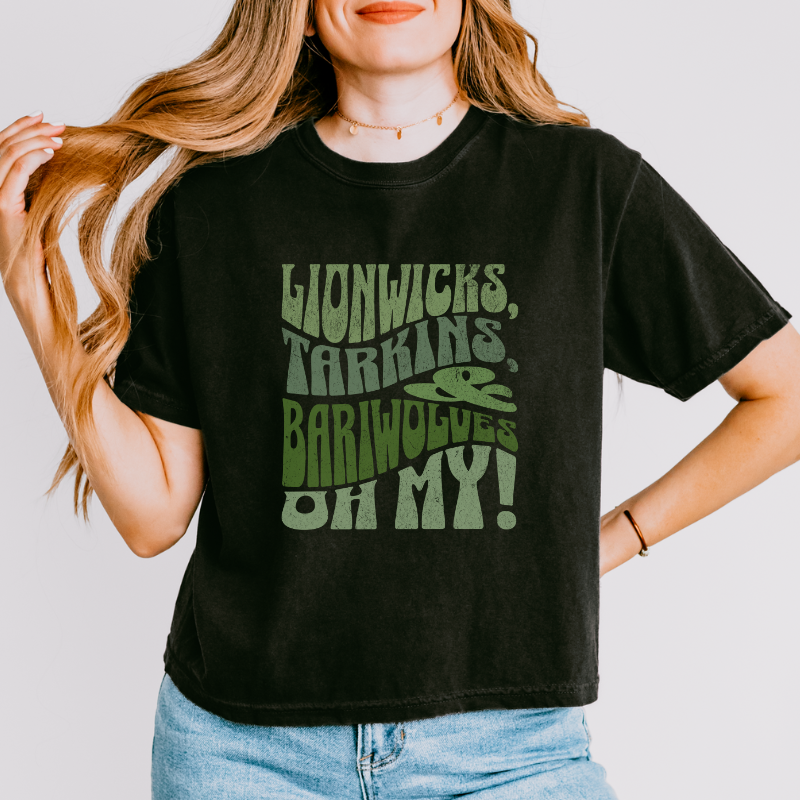 Monsters Oh My! Crop Top | Shield of Sparrows