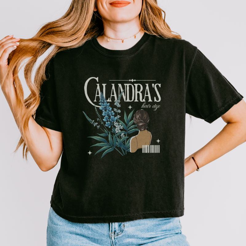 Calandra Hair Dye Crop Top | Shield of Sparrows