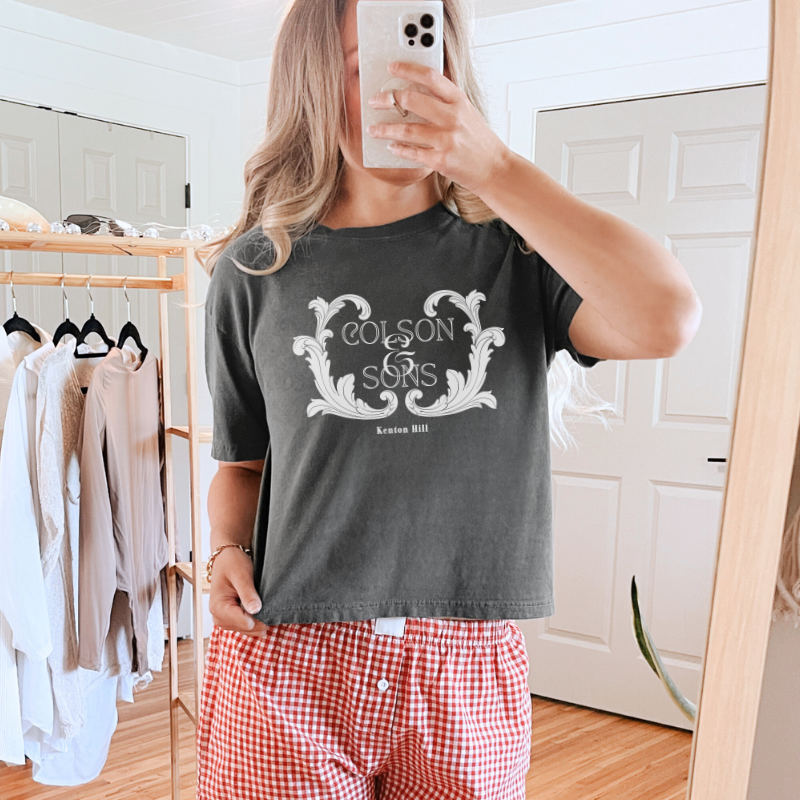 Colson & Sons Crop Top | A Forbidden Alchemy