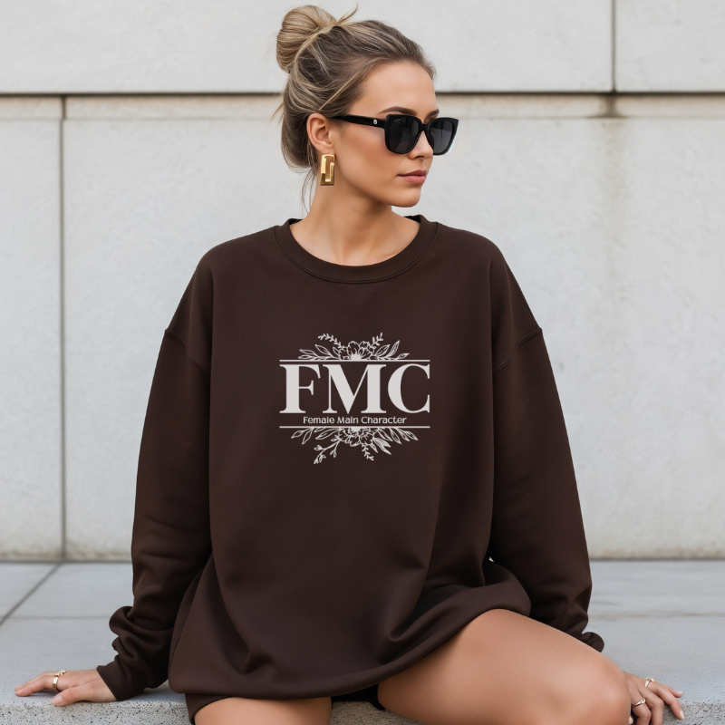 Female Main Character Embroidered Sweatshirt | FMC Collection