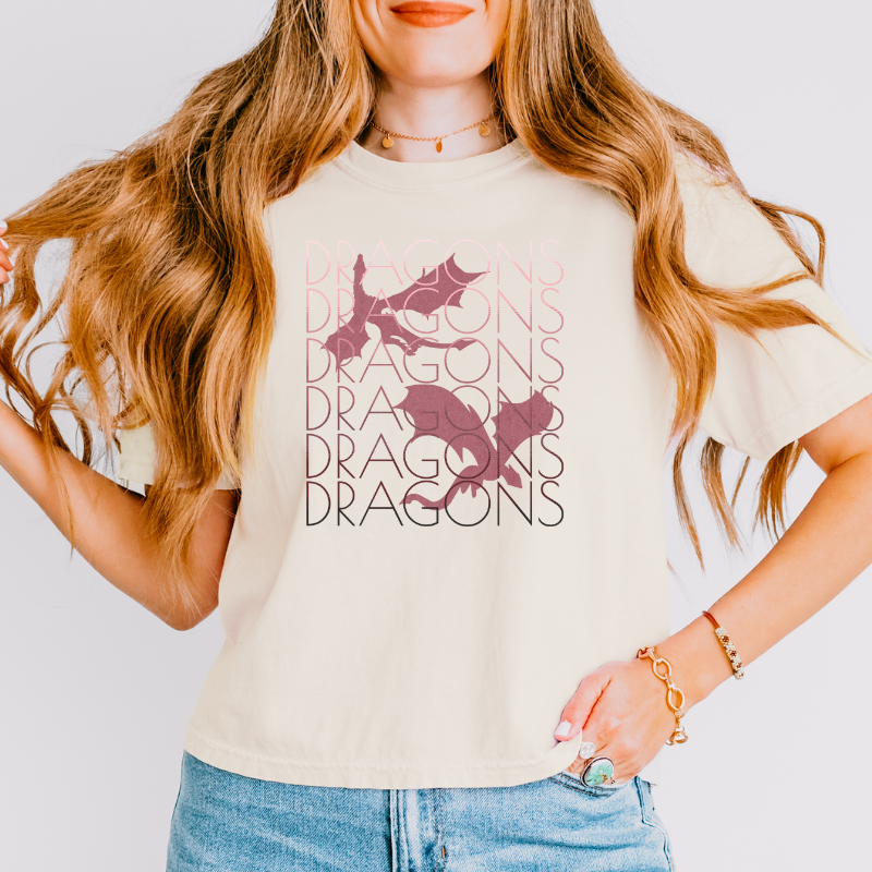 Dragons Crop Top