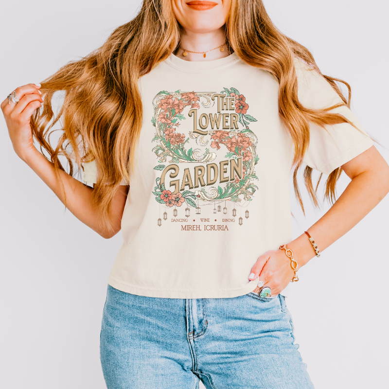 Lower Garden Crop Top | The Serpent and the Wolf