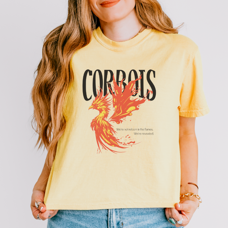 House Corbois Crop Top | Kindred's Curse Saga