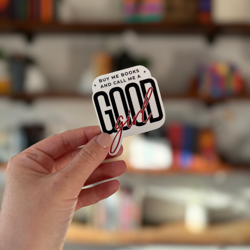 Bookish Vinyl Stickers