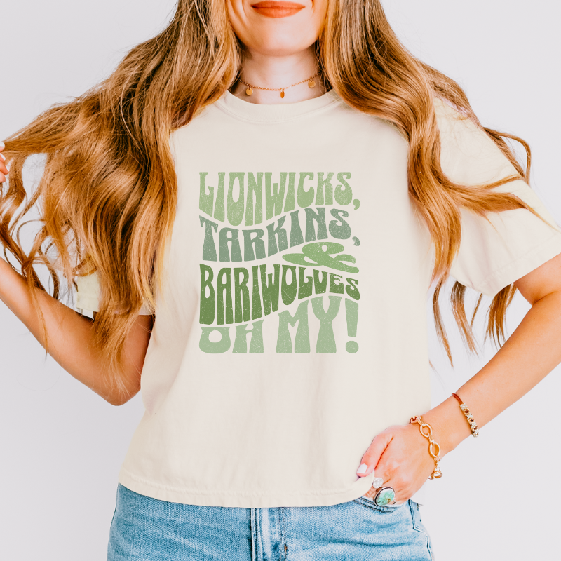 Monsters Oh My! Crop Top | Shield of Sparrows
