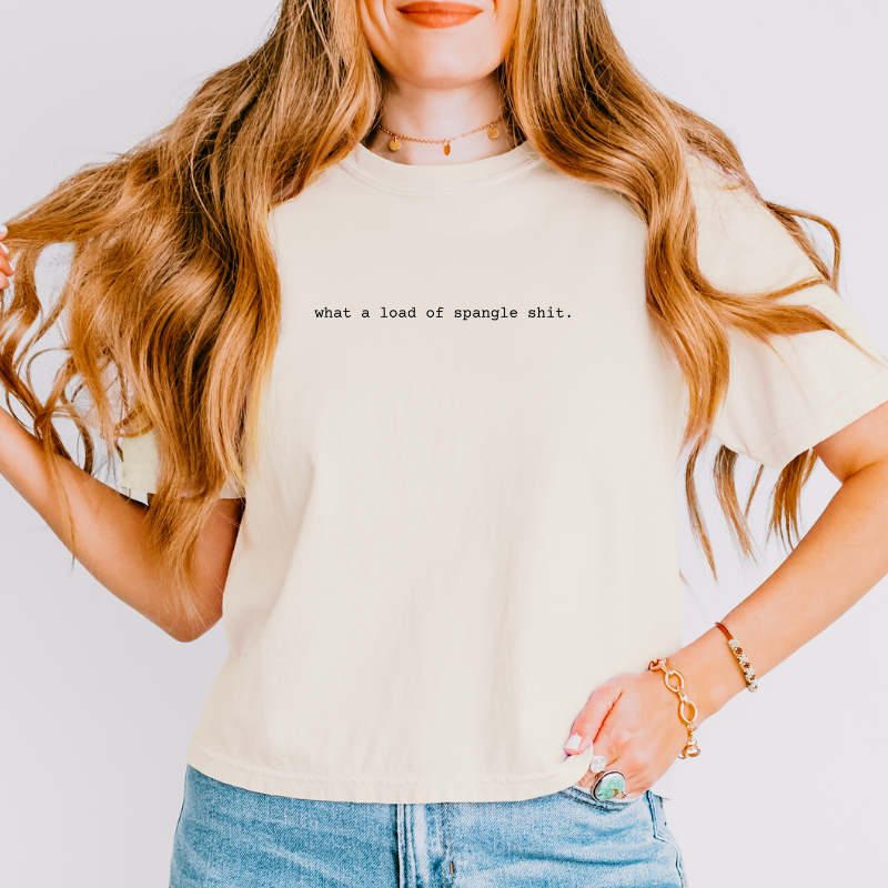 Spangle Shit Crop Top | When the Moon Hatched