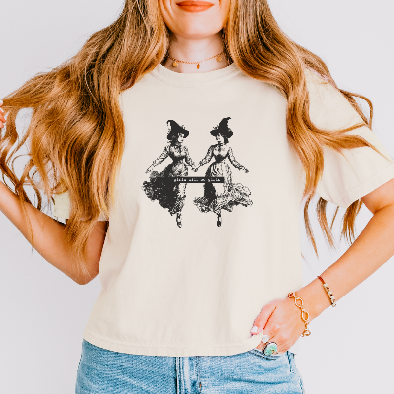 Witches Crop Top | Girls will be girls