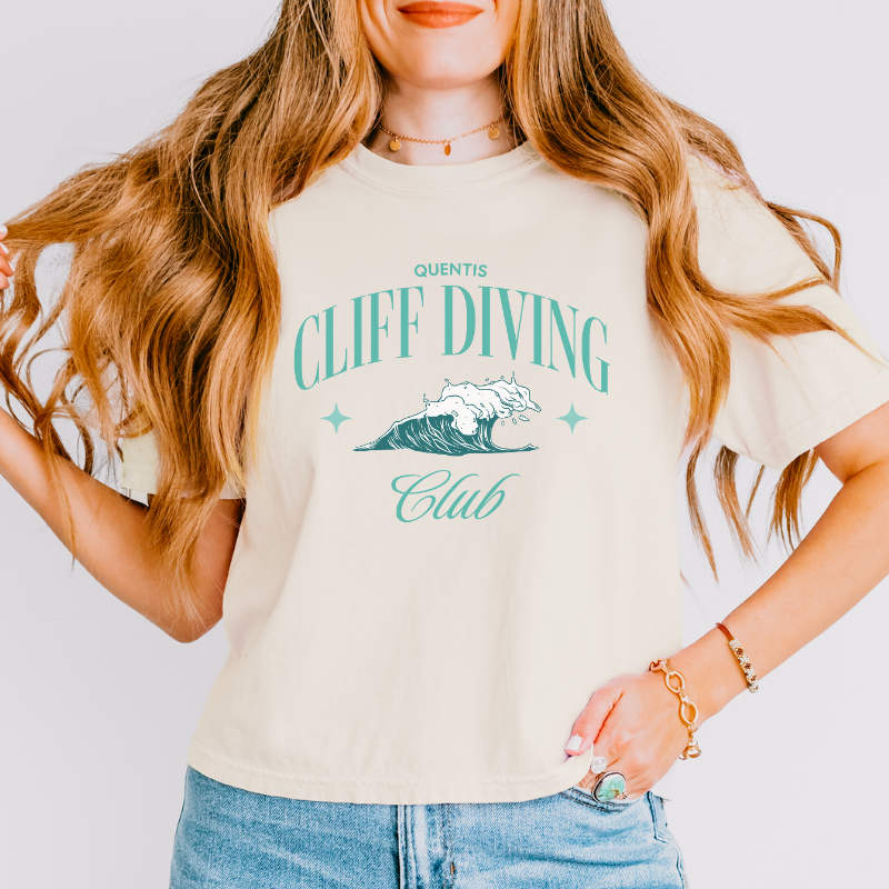 Quentis Cliff Diving Crop Top | Shield of Sparrows