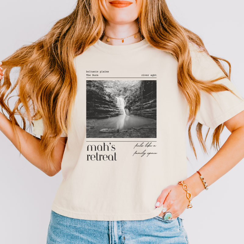 Mah's Retreat Crop Top | When the Moon Hatched