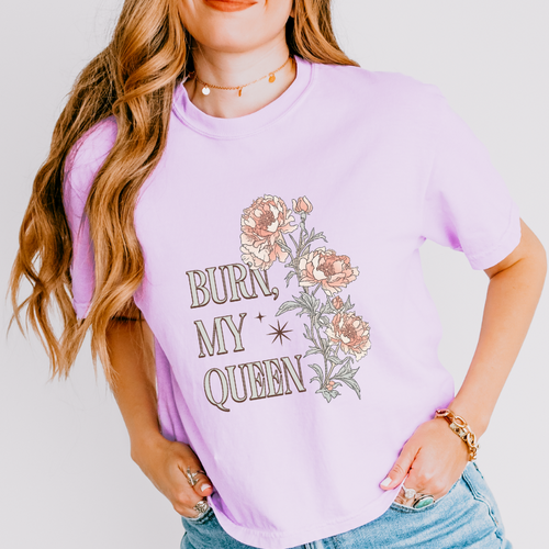 Burn My Queen Crop Top | Kindred's Curse Saga