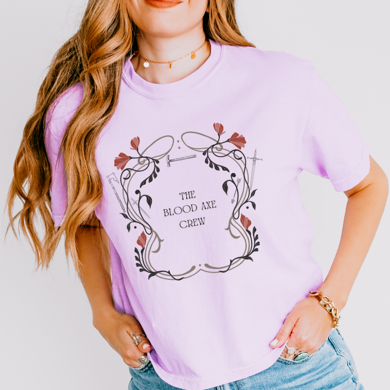 The Blood Axe Crew Crop Top | The Road of Bones