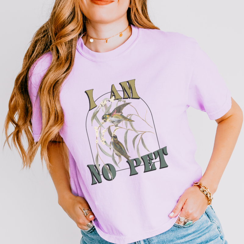 I am no Pet Crop Top | The Road of Bones