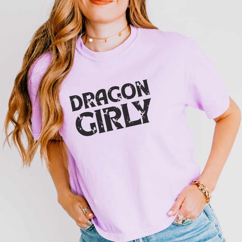 Dragon Girly Dragon Crop Top