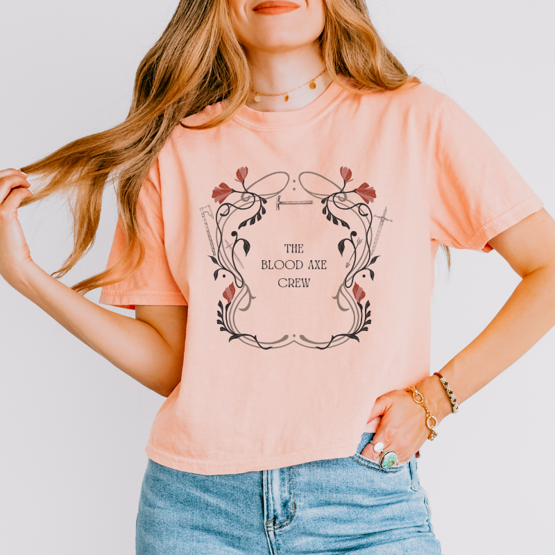 The Blood Axe Crew Crop Top | The Road of Bones